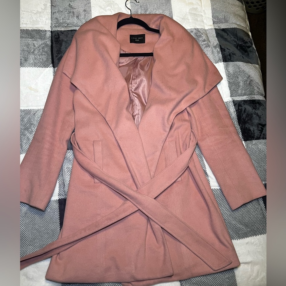 Cute pink coat